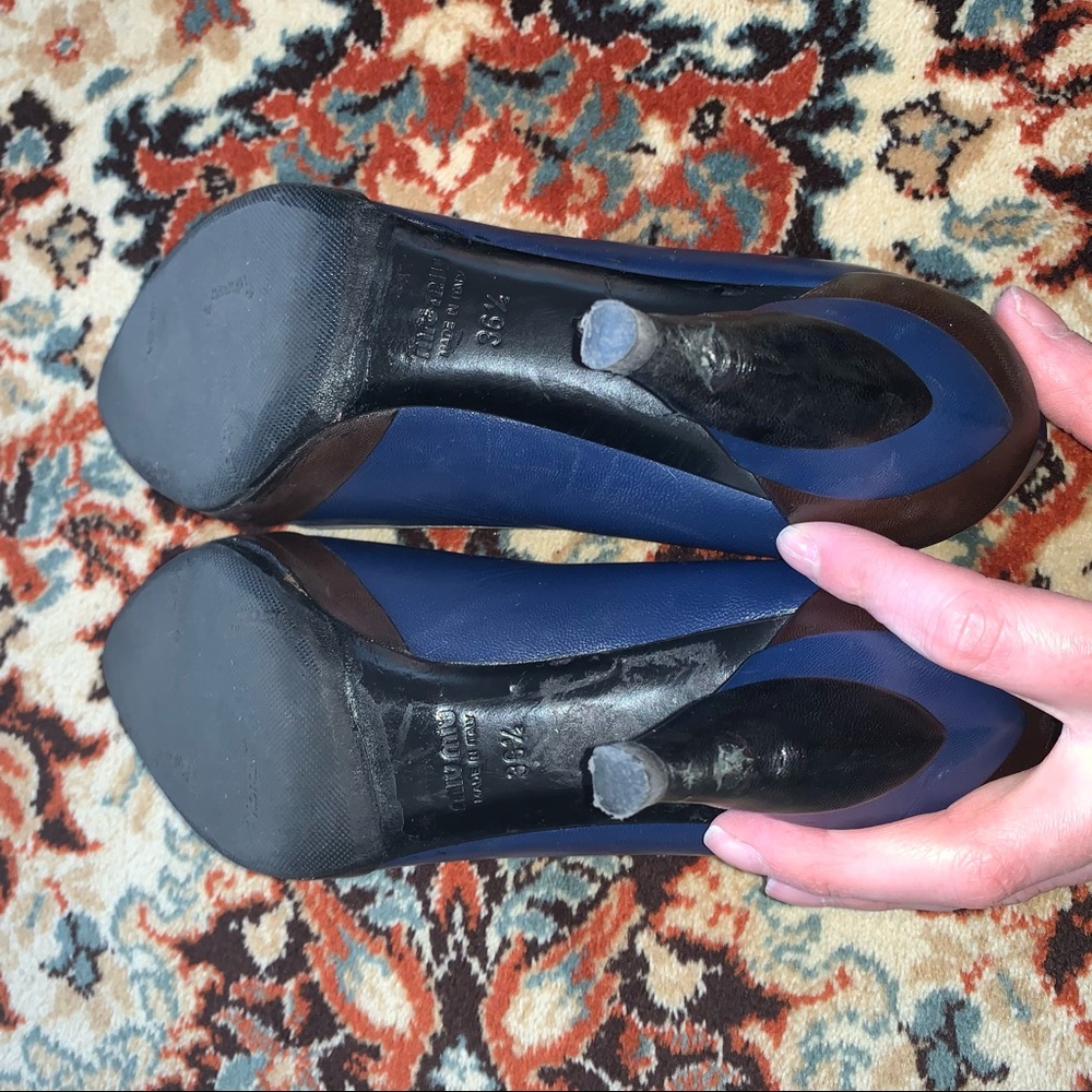 Unique Miu Miu Colorblock Pumps - image 4